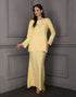 BAJU KURUNG KEDAH IRDINA (SWEET YELLOW)
